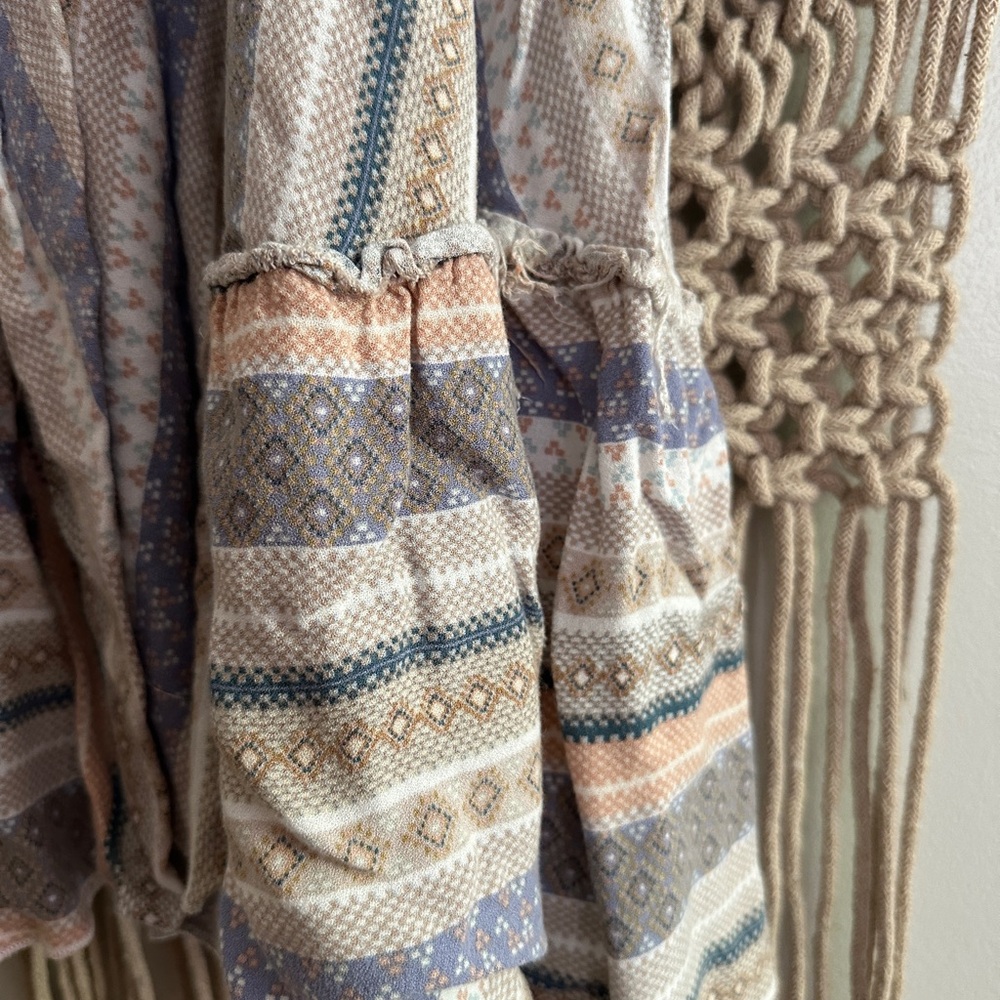 Millibon USA Sz S Aztec Color Sundress Or Tunic - Picture 2 of 5